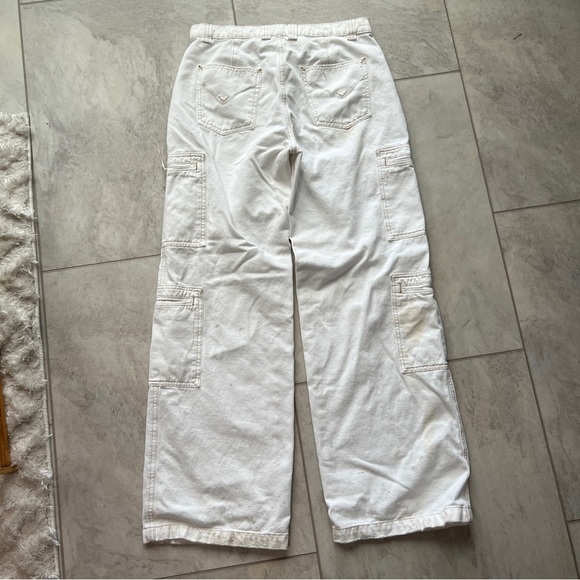 Hudson High-Rise Welt Pocket Cargo Wide Leg Jeans - Picture 7 of 12